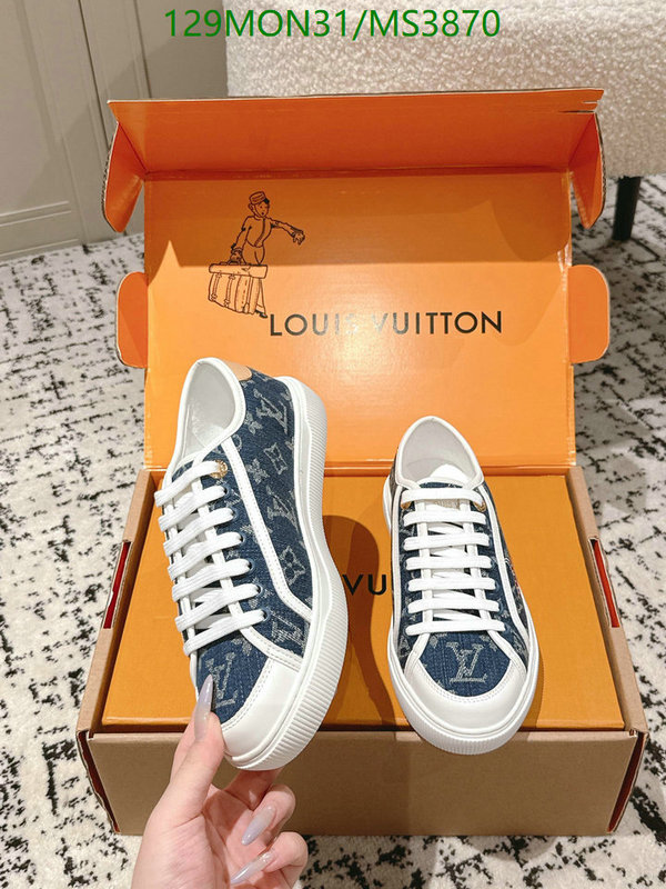 LV-Women Shoes Code: MS3870 $: 129USD