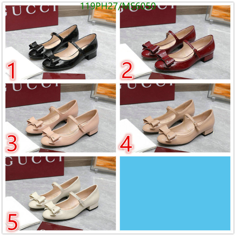 Gucci-Women Shoes Code: MS6050 $: 119USD