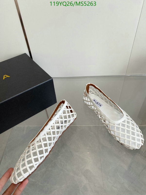 ALAIA-Women Shoes Code: MS5263 $: 119USD