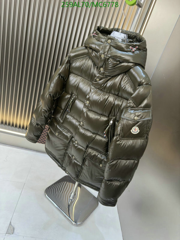 Moncler-Down jacket Men Code: MC6778 $: 259USD