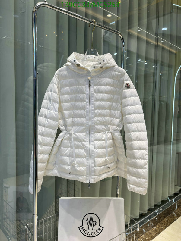 Moncler-Down jacket Women Code: MC5253 $: 139USD