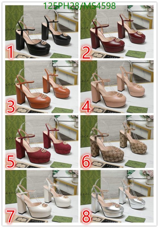 Gucci-Women Shoes Code: MS4598 $: 125USD