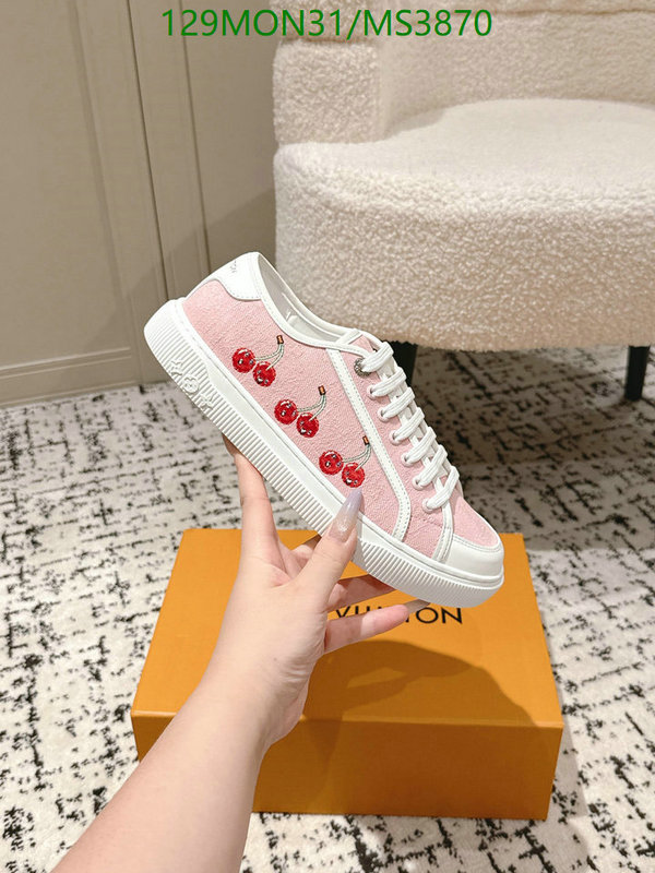 LV-Women Shoes Code: MS3870 $: 129USD