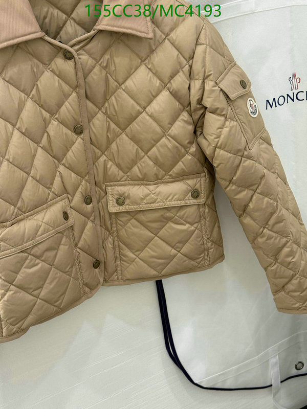 Moncler-Down jacket Women Code: MC4193 $: 155USD