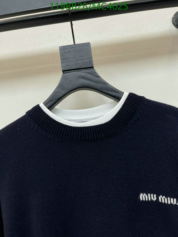 MIUMIU-Clothing Code: MC4025 $: 119USD