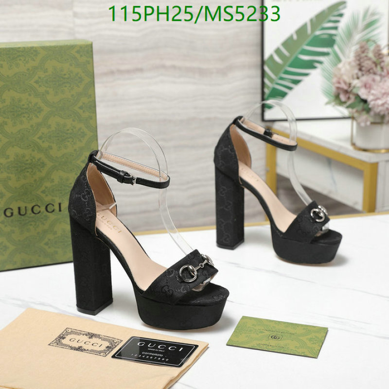 Gucci-Women Shoes Code: MS5233 $: 115USD