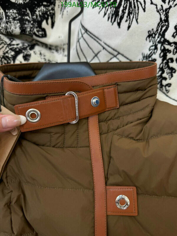 Burberry-Down jacket Women Code: MC6179 $: 199USD