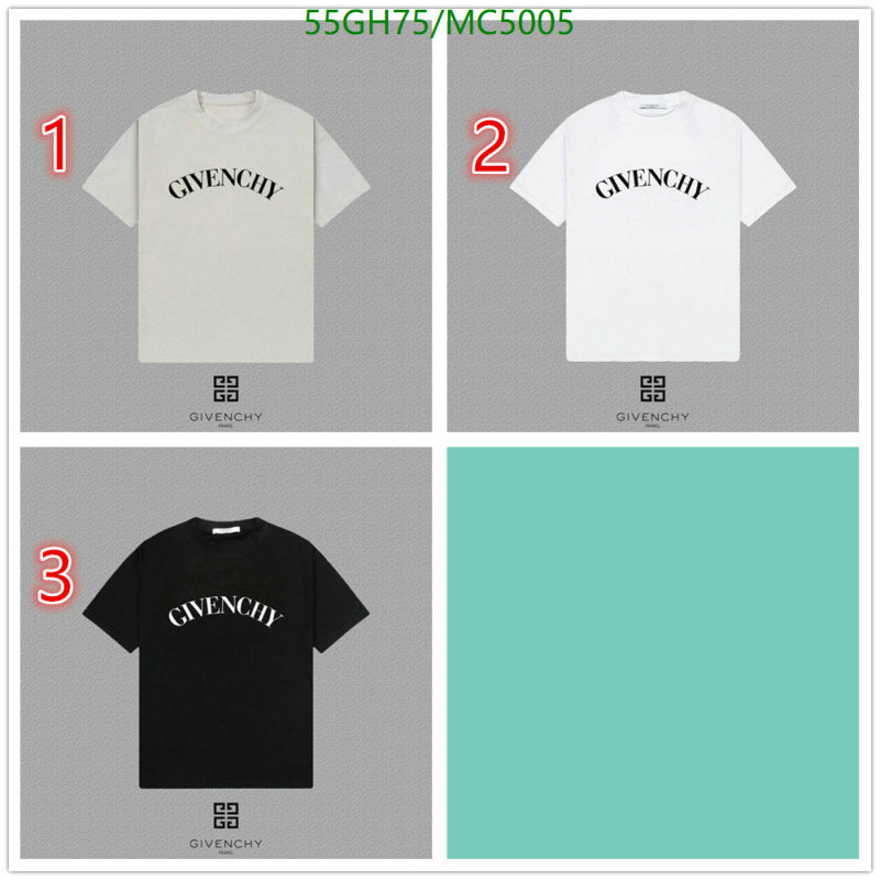 Givenchy-Clothing Code: MC5005 $: 55USD