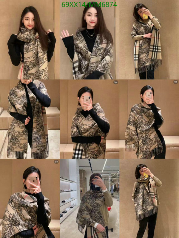 Burberry-Scarf Code: MM6874 $: 69USD