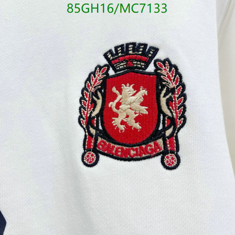 Balenciaga-Clothing Code: MC7133 $: 85USD