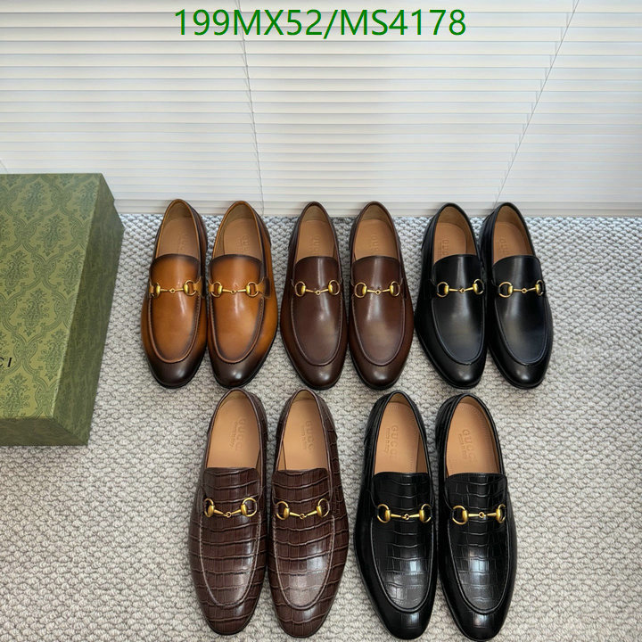 Gucci-Men shoes Code: MS4178 $: 199USD