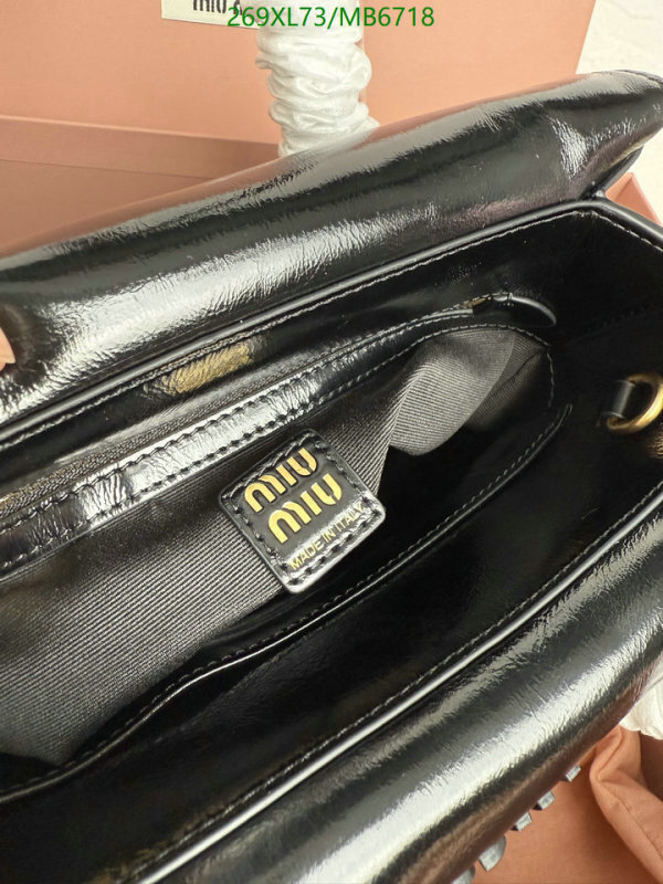 Miu Miu-Bag-Mirror Quality Code: MB6718 $: 269USD