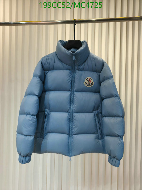 Moncler-Down jacket Men Code: MC4725 $: 199USD