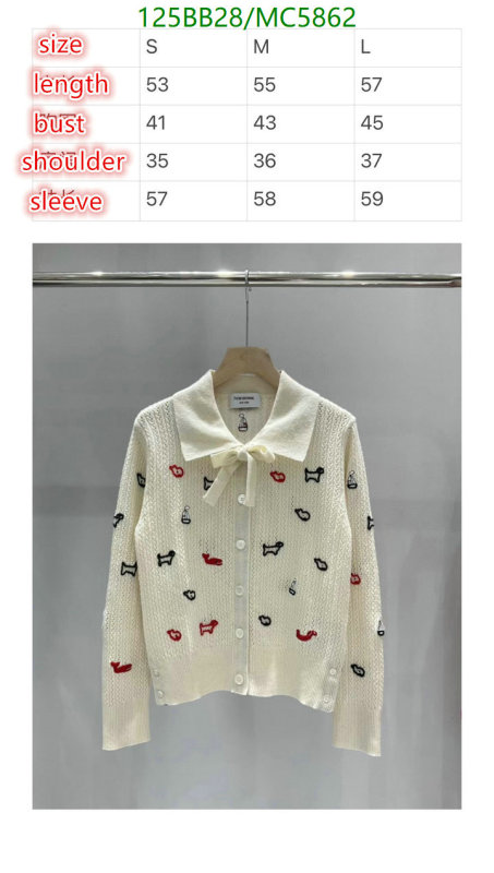 Thom Browne-Clothing Code: MC5862 $: 125USD