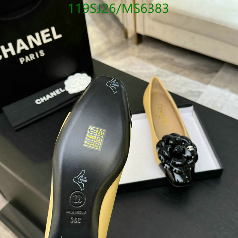 Chanel-Women Shoes Code: MS6383 $: 119USD