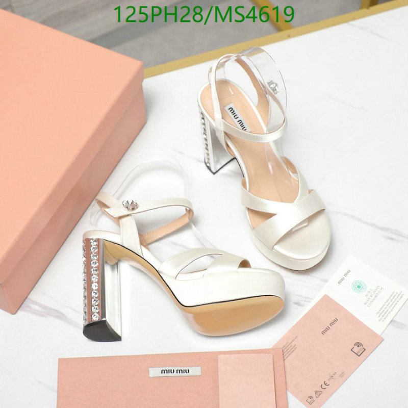 Miu Miu-Women Shoes Code: MS4619 $: 125USD