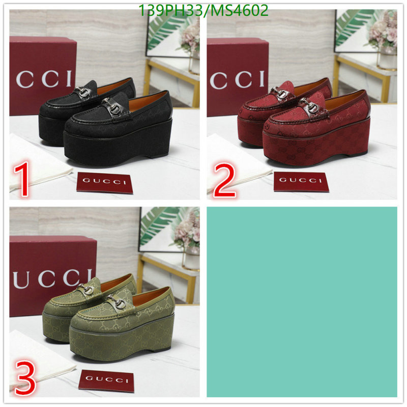 Gucci-Women Shoes Code: MS4602 $: 139USD
