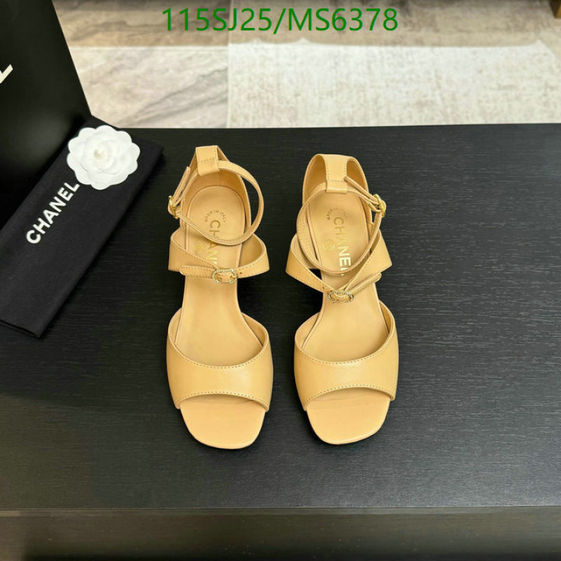 Chanel-Women Shoes Code: MS6378 $: 115USD