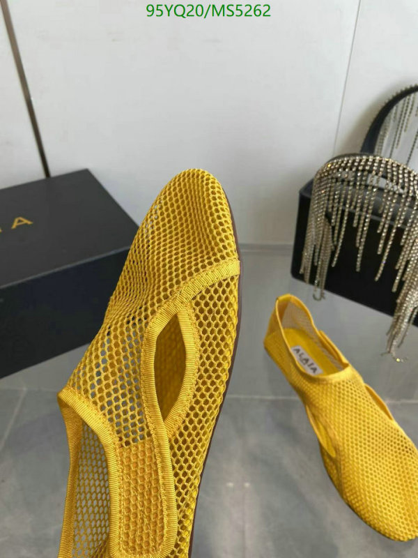 ALAIA-Women Shoes Code: MS5262 $: 95USD