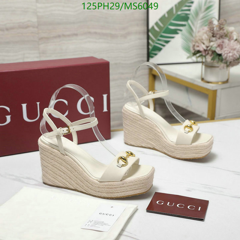 Gucci-Women Shoes Code: MS6049 $: 125USD