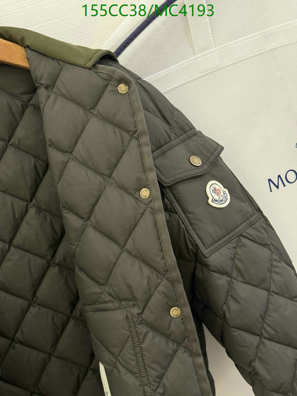 Moncler-Down jacket Women Code: MC4193 $: 155USD