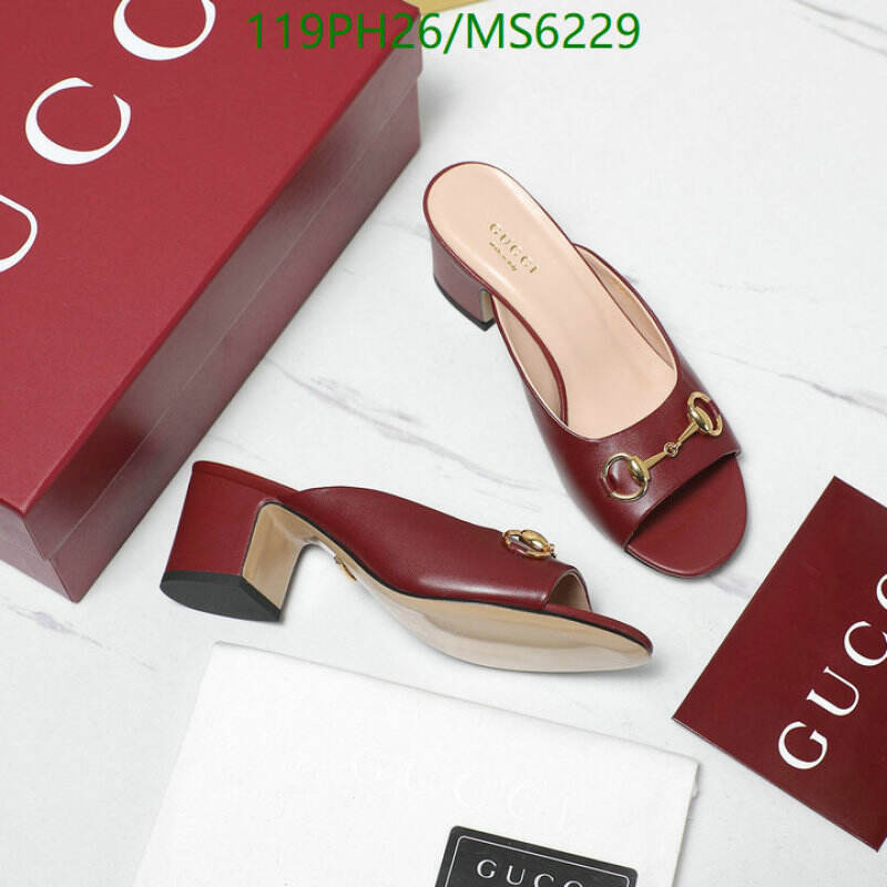 Gucci-Women Shoes Code: MS6229 $: 119USD