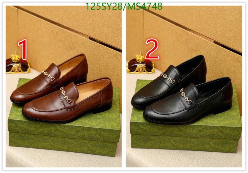 Gucci-Men shoes Code: MS4748 $: 125USD