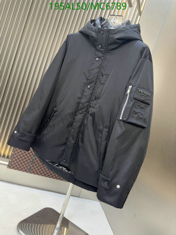 Prada-Down jacket Men Code: MC6789 $: 195USD