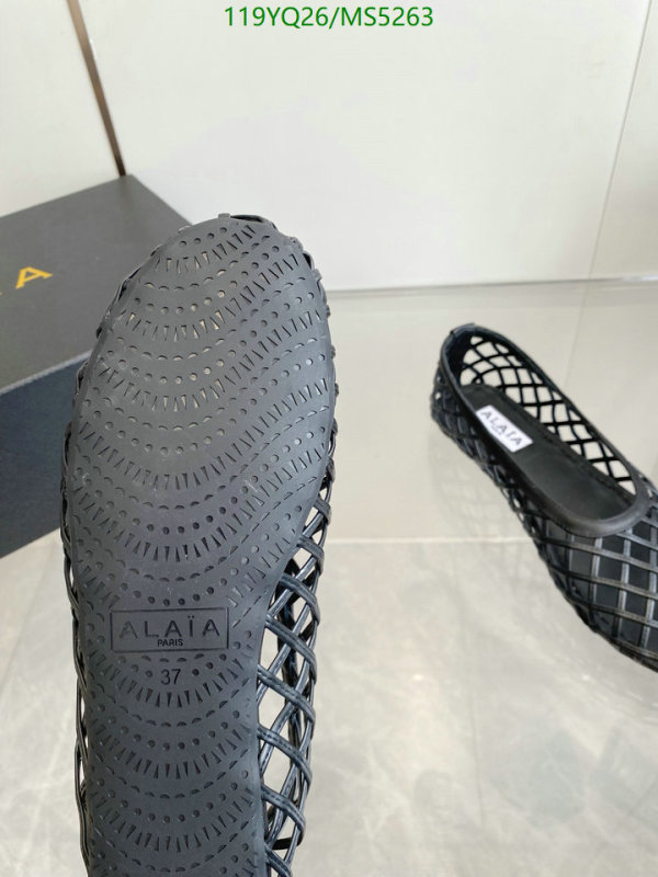 ALAIA-Women Shoes Code: MS5263 $: 119USD