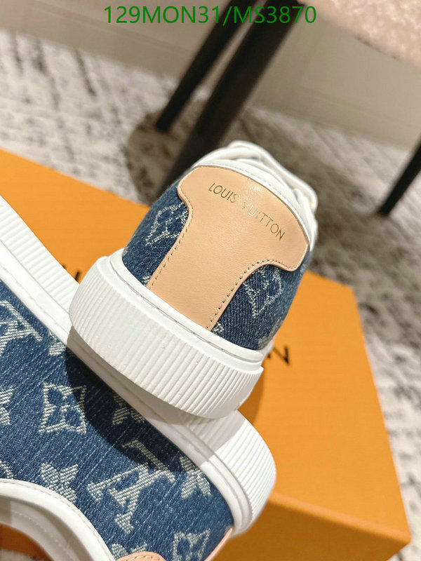 LV-Women Shoes Code: MS3870 $: 129USD
