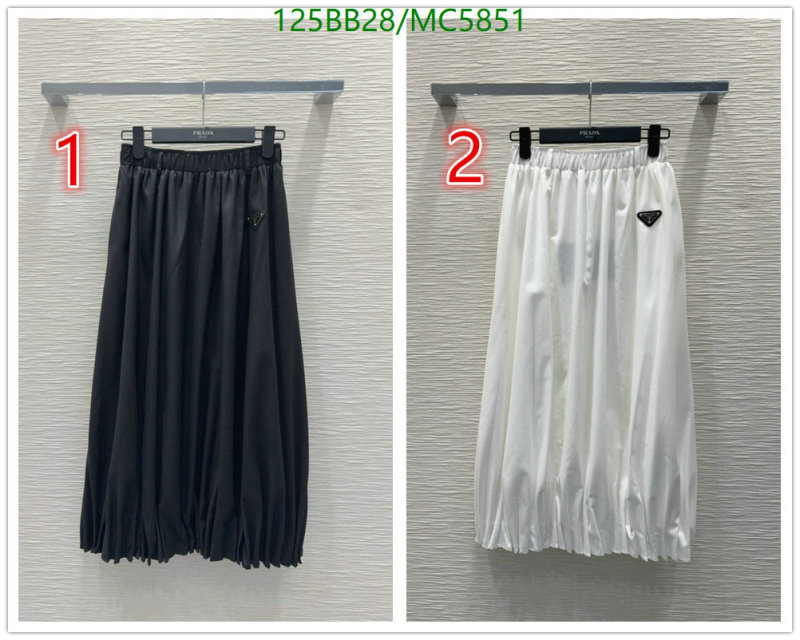 Prada-Clothing Code: MC5851 $: 125USD