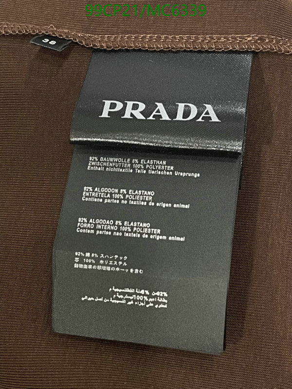 Prada-Clothing Code: MC6339 $: 99USD