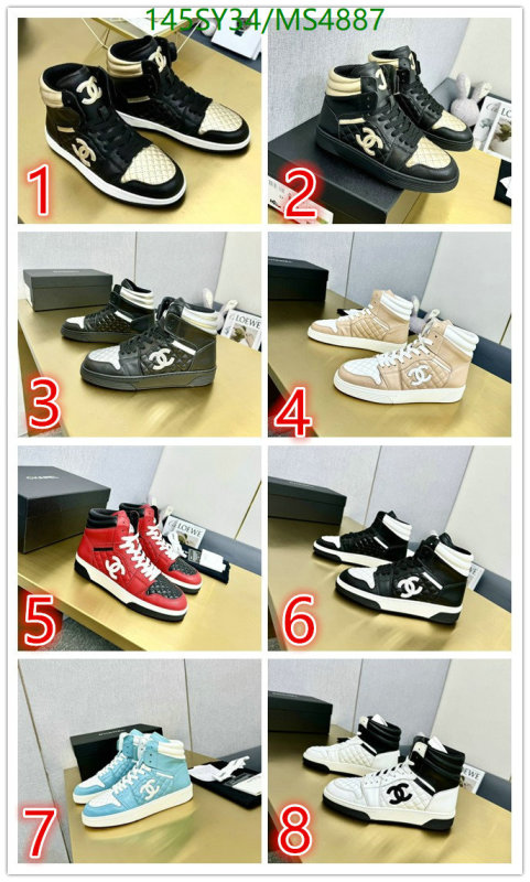 Chanel-Women Shoes Code: MS4887 $: 145USD