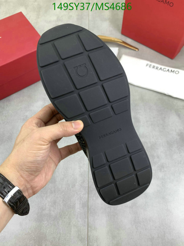 Ferragamo-Men shoes Code: MS4686 $: 149USD