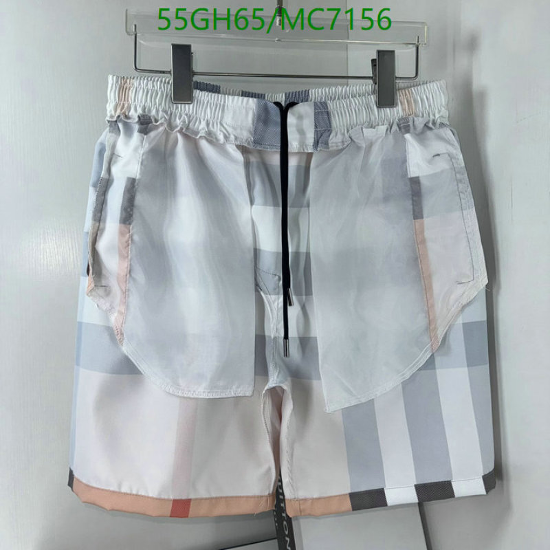 Burberry-Clothing Code: MC7156 $: 55USD