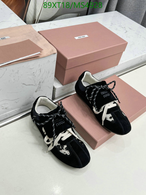 Miu Miu-Women Shoes Code: MS4928 $: 89USD