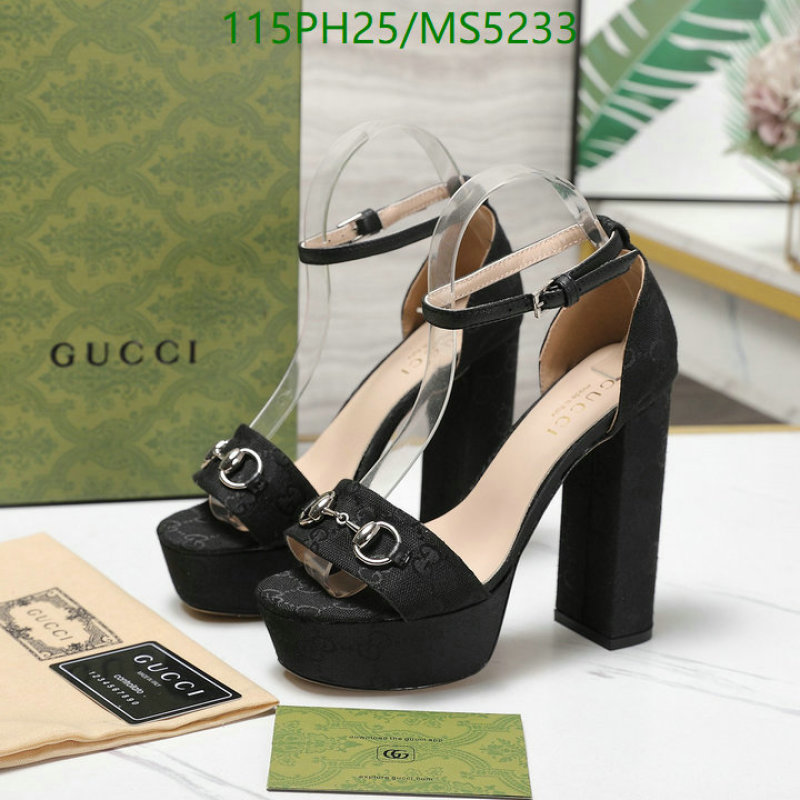 Gucci-Women Shoes Code: MS5233 $: 115USD