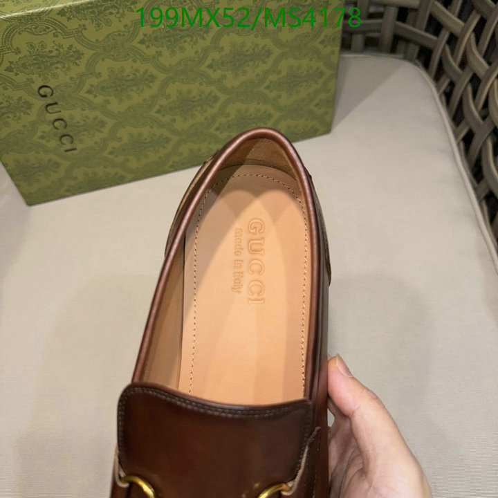 Gucci-Men shoes Code: MS4178 $: 199USD