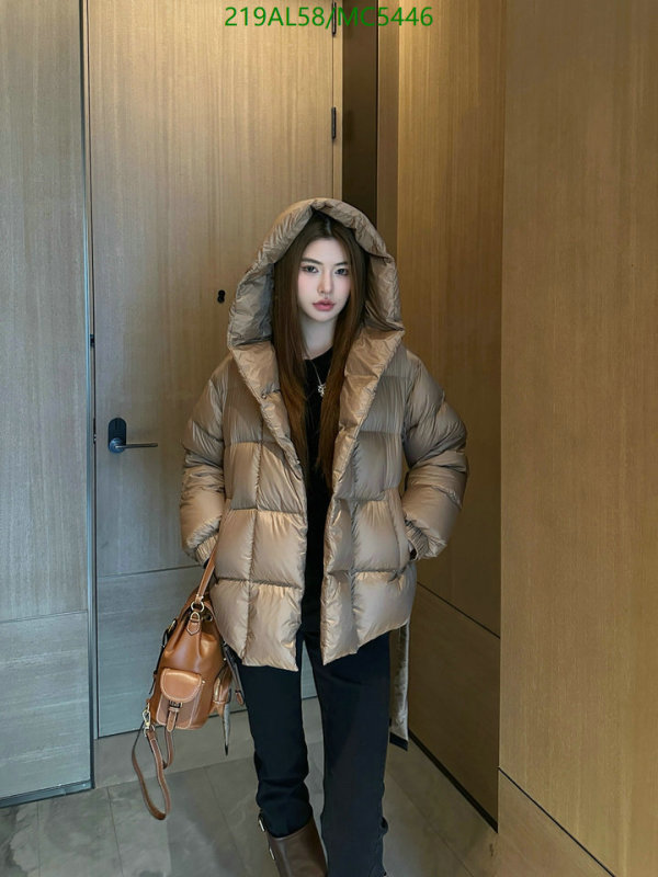 MaxMara-Down jacket Women Code: MC5446 $: 219USD