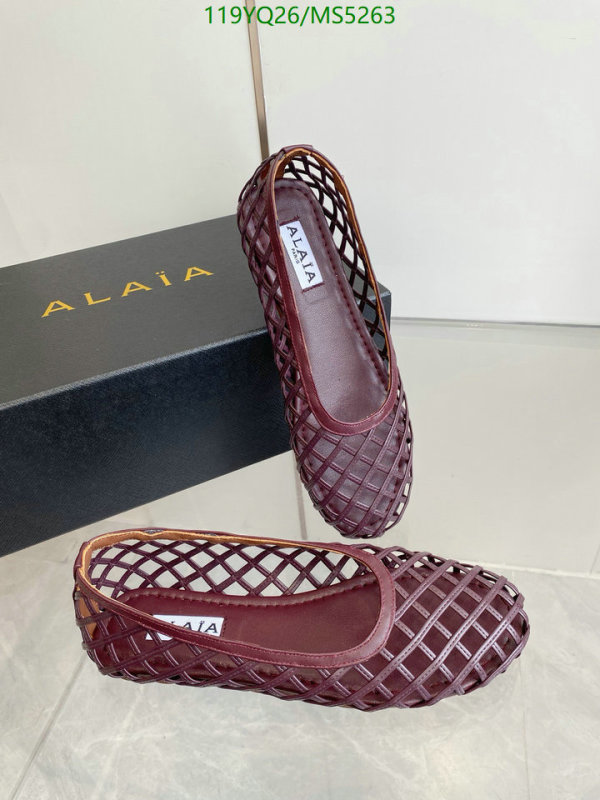 ALAIA-Women Shoes Code: MS5263 $: 119USD