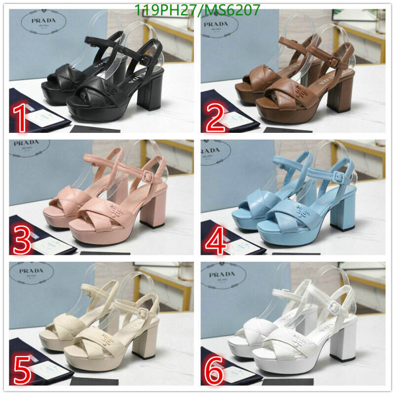 Prada-Women Shoes Code: MS6207 $: 119USD