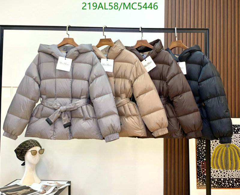 MaxMara-Down jacket Women Code: MC5446 $: 219USD