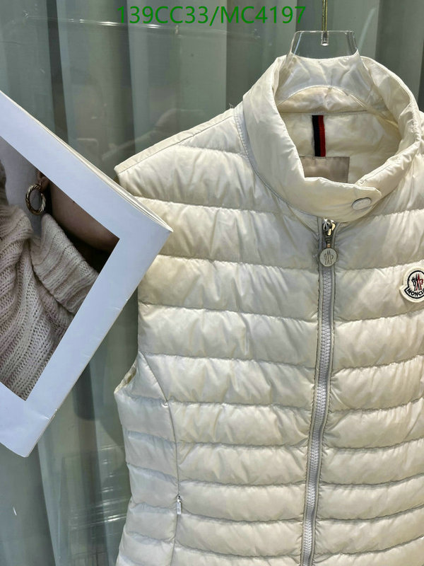 Moncler-Down jacket Women Code: MC4197 $: 139USD
