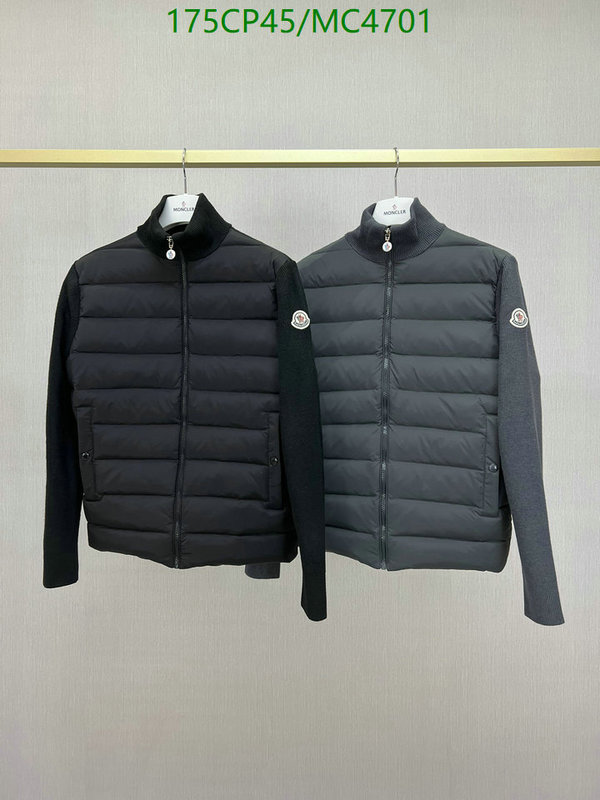 Moncler-Down jacket Men Code: MC4701 $: 175USD