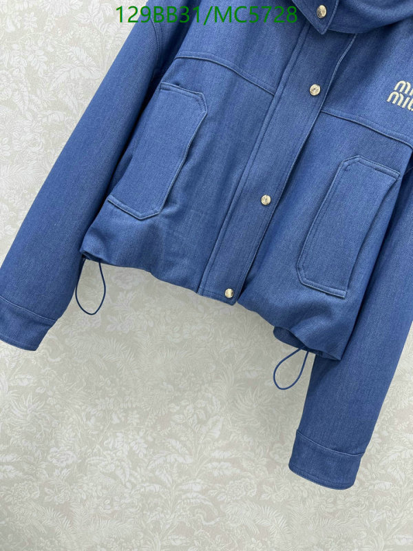 MIUMIU-Clothing Code: MC5728 $: 129USD