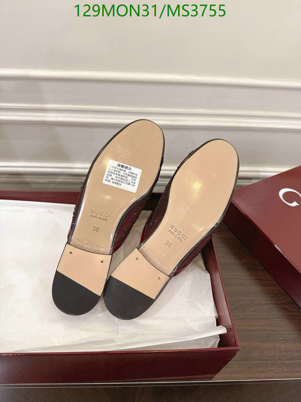 Gucci-Women Shoes Code: MS3755 $: 129USD