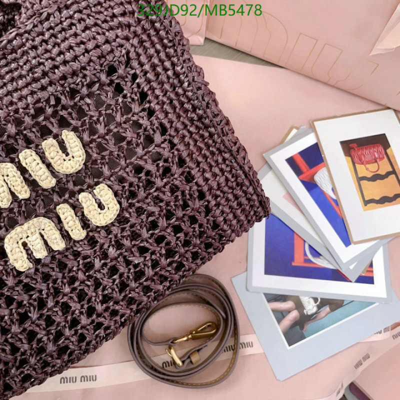 Miu Miu-Bag-Mirror Quality Code: MB5478 $: 329USD