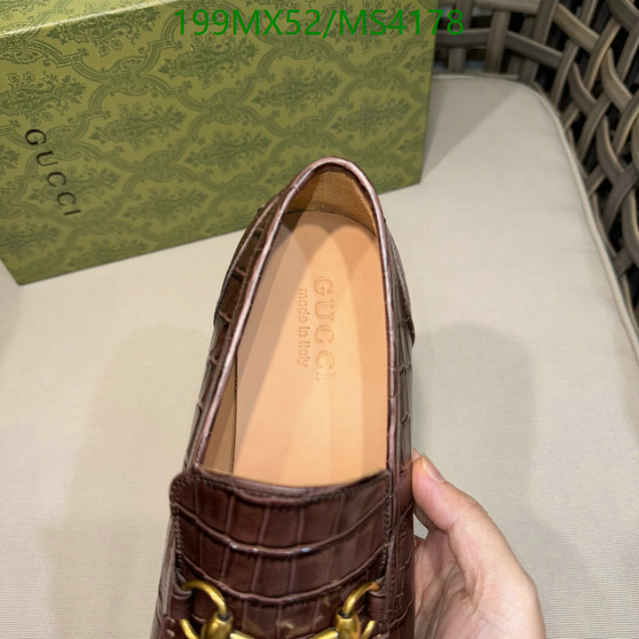 Gucci-Men shoes Code: MS4178 $: 199USD
