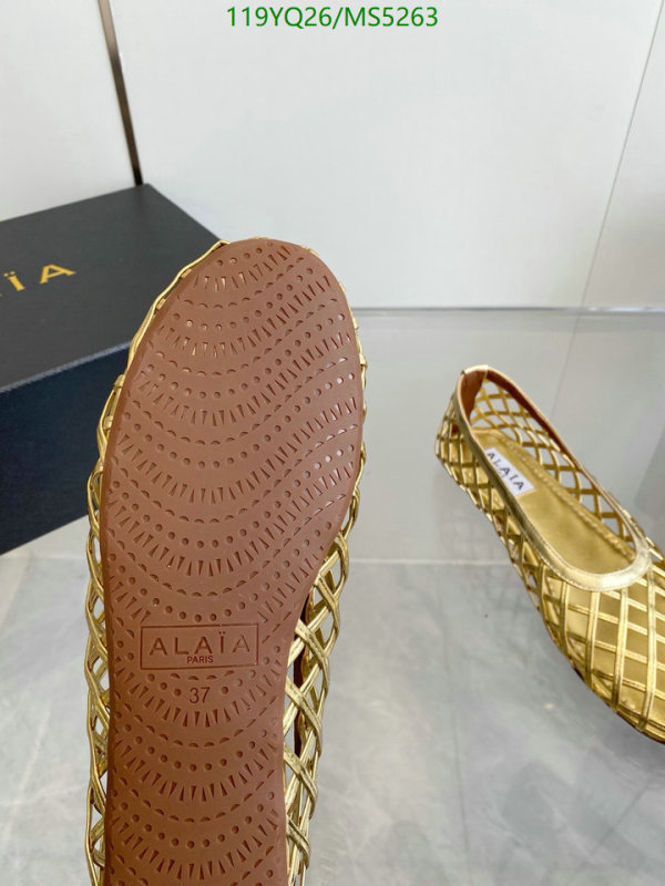 ALAIA-Women Shoes Code: MS5263 $: 119USD