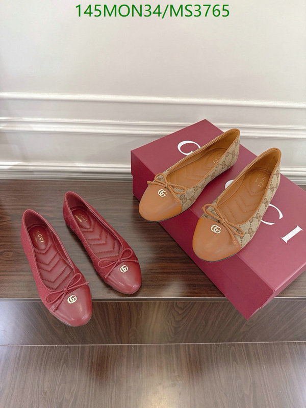Gucci-Women Shoes Code: MS3765 $: 145USD